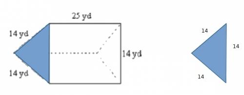 Find the volume of the given prism. round to the nearest tenth if necessary.