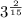 3^{\frac{2}{15}