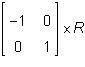 The vertices of a rectangle are given in the columns of the matrix . if is found to perform a transf