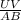 \frac{UV}{AB}