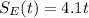 S_{E}(t) = 4.1t