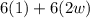 6(1)+6(2w)