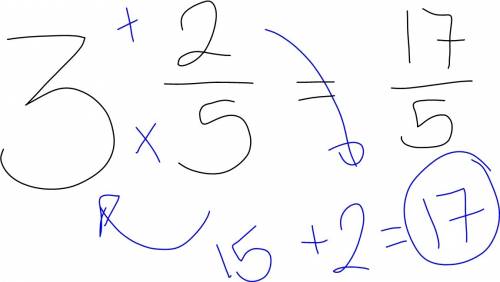 Two improper fractions have a numerator of 17. the equivalent mixed numbers are 3? /?  and 1? /? . w