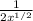 \frac{1}{2x^{1/2}}