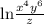 \text{ln}\frac{x^4y^6}{z}