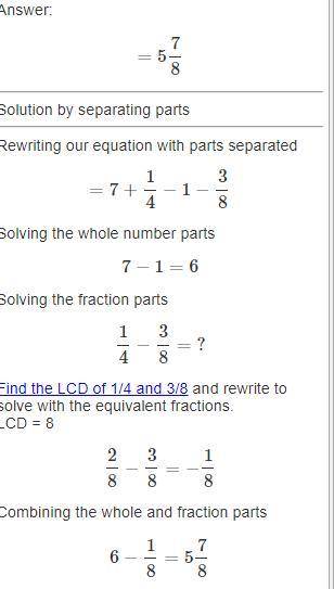 Ive been stuck on subtracting fractions . i'll mark brainliest &  20 points