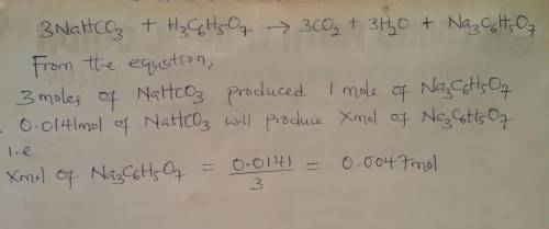 when an antacid tablet dissolves in water, the fizz is due to a reaction between sodium hydrogen car