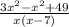 \frac{3x^2-x^2+49}{x(x-7)}