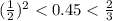 (\frac{1}{2})^2