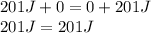 201J +0=0 +201J\\201J=201J