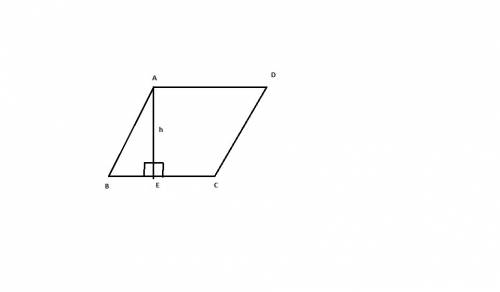 Which of the following statements describe the altitude of a parallelogram?  a. it is the length of