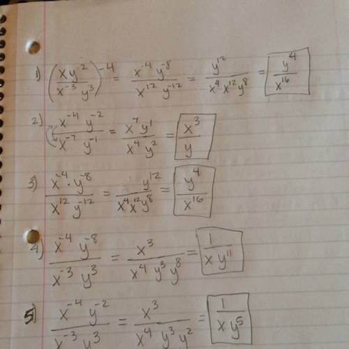 Which of the following is a step in simplifying the expression x multiplied by y to the power of 2 o