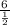 \frac{6}{\frac{1}{2} }