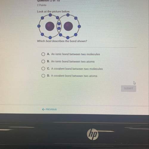 Which best describes the bond shown