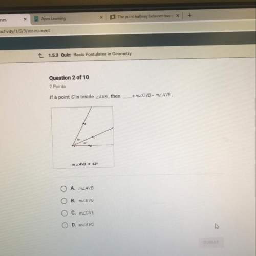 If point c is inside avb,then __+mcvb=mavb