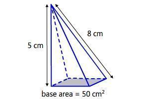 Which shape has the same volume as the given rectangular prism