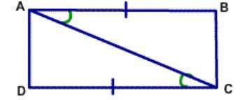 Which postulate can be used to prove that δbca and δdac are congruent?  a. sss  b