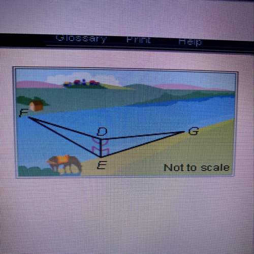 The officer stepped off 20 paces from e to g. if his pace is 2 1/2 feet long. how wide was the river