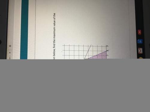 For the feasibility region shown below find the maximum value of the function p=3x+2y