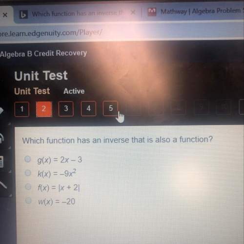 Which functions has an inverse that ia also a function?