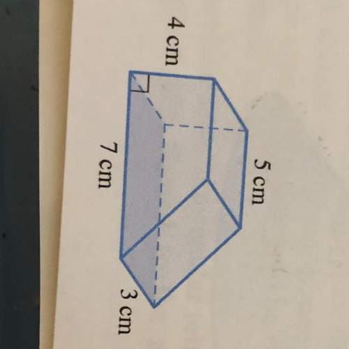 Find the surface area of the right prism. round to the nearest whole number.