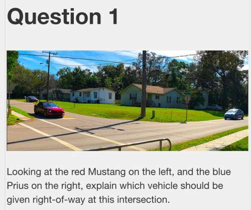 Write in detail! will give free points 30 + free ! looking at the red mustang on the left, and th