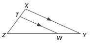 Determine whether each pair of triangles is similar. justify your answer. question