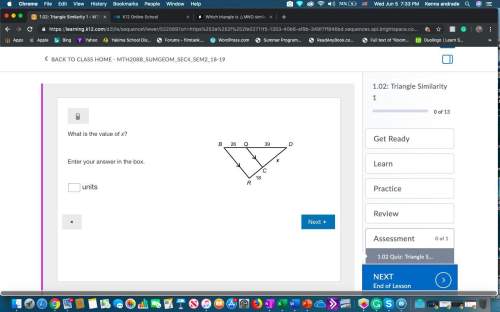 What is the value of x? enter your answer in the box. for brainliest answer.