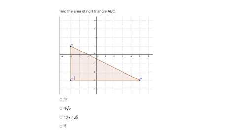 Find the area of right triangle abc.