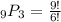 _9P_3 = \frac{9!}{6!}