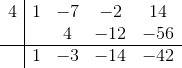 use synthetic division to divide f(x) by x−c then write f(x) in the form f(x)=(x−c)q(x)+r. f(x)=x^3-
