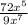 \frac{72x^5}{9x^7}