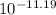 10^{-11.19}