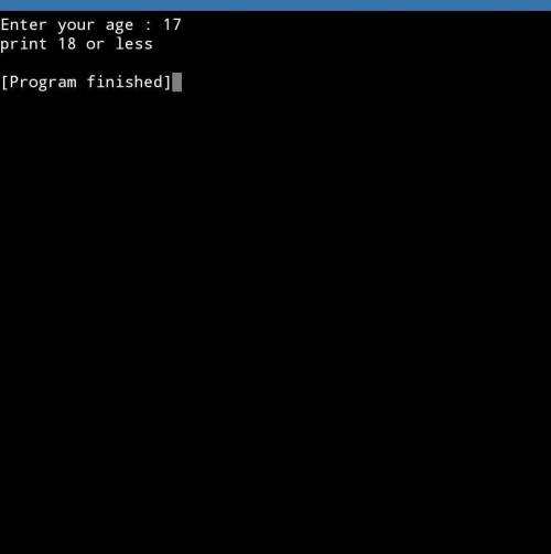 Write an expression that will cause the following code to print 18 or less if the value of user_ag