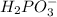 H_2PO_3^{-}