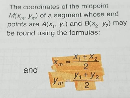 How do u find the length of a segment and the midpoint of the segment?