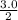 \frac{3.0}{2}