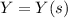 Y=Y(s)