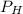 \large{P_{H}}