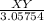 \frac{XY}{3.05754}