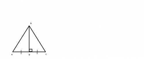 Given: \overline{AC} \perp \overline{BD} AC ⊥ BD and \overline{BD} BD bisects \overline{AC}. AC . Pr