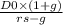 \frac{D0 \times (1+g)}{rs - g}