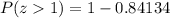 P(z1)=1-0.84134