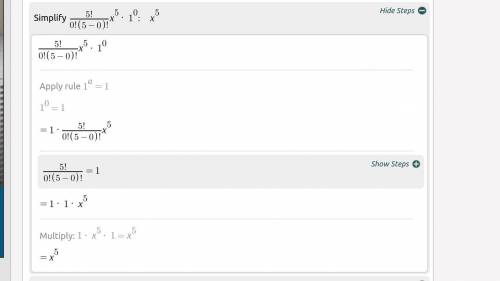 What is the binomial of (x+1)^5?