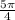 \frac{5\pi}{4}