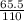 \frac{65.5}{110}