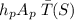 h_pA_ p\left \bar T_{}(S)\right.