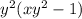 y^2(xy^2-1)