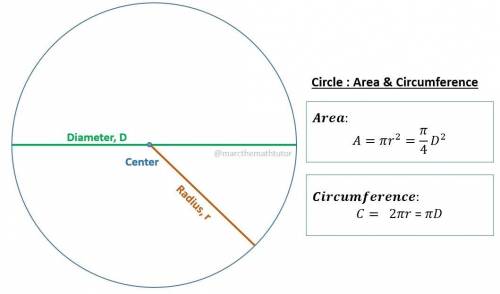 If the radius is 54 what is the circumference