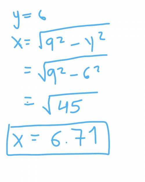 Find the exact value of x